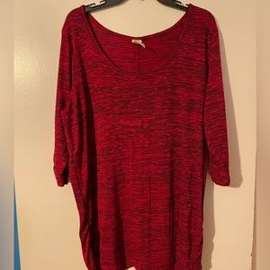 Beautiful Red Shirt Size 2X